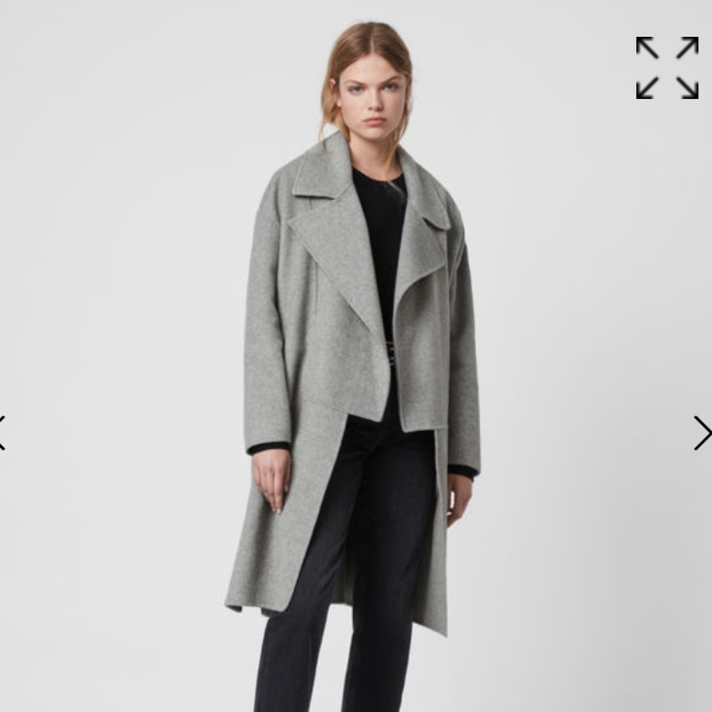 All Saints Ryder Coat - Brand New size Medium